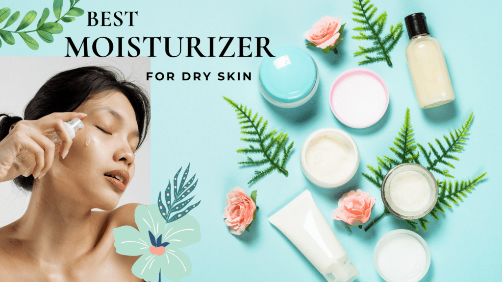 Image showcasing the 5 best moisturizers for dry skin, highlighting effective solutions for hydration and skin nourishment.