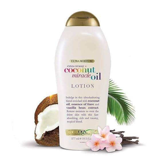 OGX Extra Creamy + Coconut Miracle Oil Ultra Moisture Body Lotion